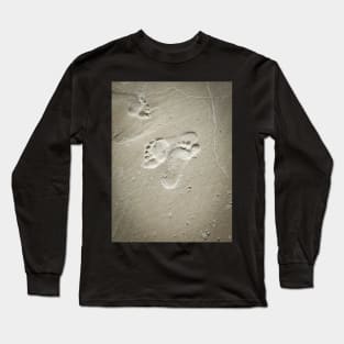 Footprints in the Sand Long Sleeve T-Shirt